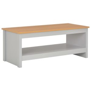 Coffee Table Grey 105x47x42 Cm