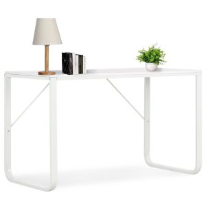 Computer Desk White 120x60x73 Cm
