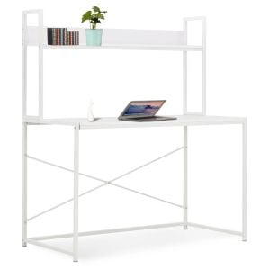 Computer Desk White 120x60x138 Cm