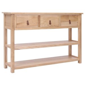 Sideboard Natural 115x30x76 Cm Wood