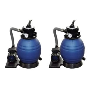 Sand Filter Pumps 2pcs 400 W 11000 L/h