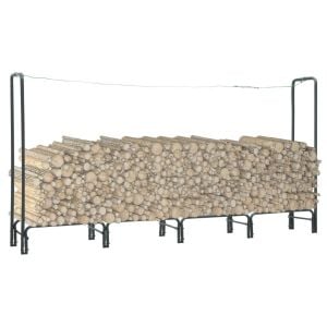 Firewood Rack Anthracite 240x35x120 Cm Steel