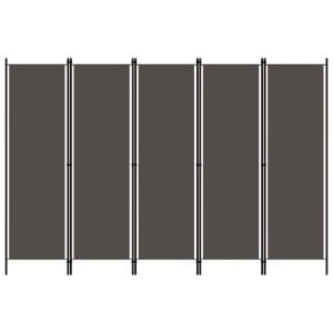 5-panel Room Divider 250x180 Cm