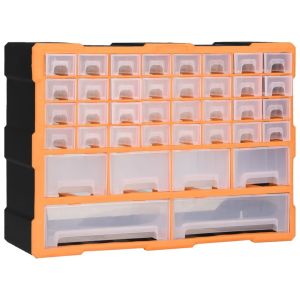 Multi-drawer Organiser With 40 Drawers 52 x 16 x 37.5cm