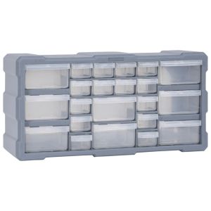 Multi-drawer Organiser With 22 Drawers 49 x 16 x 25.5cm