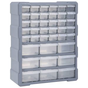 Multi-drawer Organiser With 39 Drawers 38 x 16 x 47cm