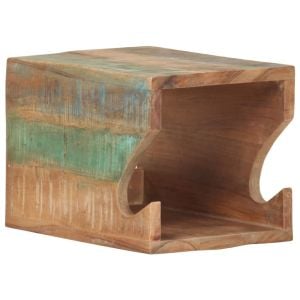 Wall Mounted Bicycle Rack 35x25x25 Cm Solid Reclaimed Wood