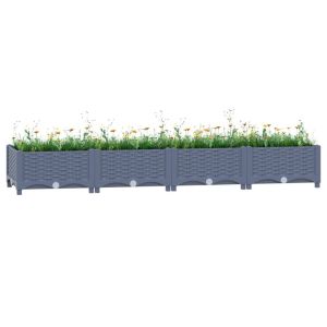Raised Bed 160x40x23cm Polypropylene