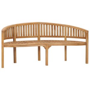 Banana Bench 180 Cm Solid Teak Wood