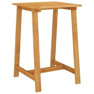 Garden Bar Table 70x70x104 Cm Solid Acacia Wood