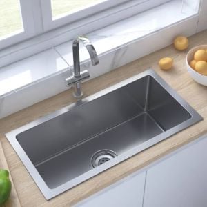 148754  Handmade Kitchen Sink Stainless Steel