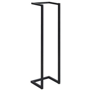 Towel Rack Black 25x20x95cm Iron