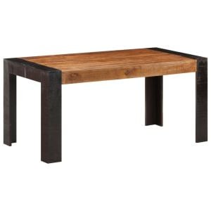 Dining Table 160x80x76 Cm Solid Mango Wood