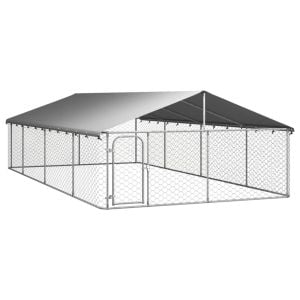 Outdoor Dog Kennel With Roof 600x300x150cm