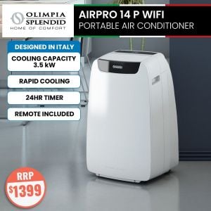 Olimpia Splendid 3.5kW 14P WiFi Portable AC Dehumidifier Refurbished