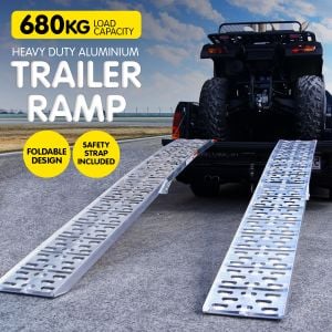 Heavy Duty Aluminium trailer ramps