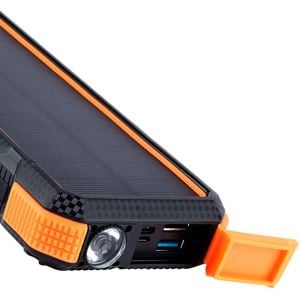 Maxxlee 20000mah Qi Wireless Charger Solar Power Bank 18W