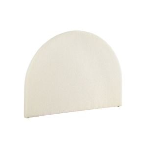 Bed Head Headboard Double Boucle - Grei White