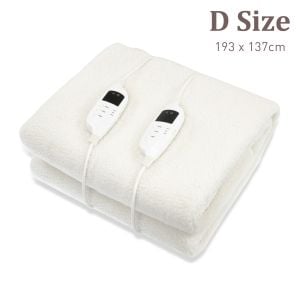 Laura Hill Heated Electric Blanket Fitted Fleece Underlay - Double