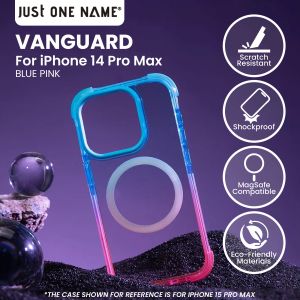 Vanguard Case for iPhone 14 Pro Max - Blue Pink 