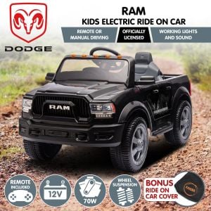 Dodge RAM Electric Kids Car - Black