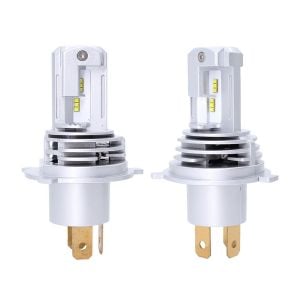 H4 72W Car LED Headlight Kit 360 8400lm Philips Zes Chip 12V