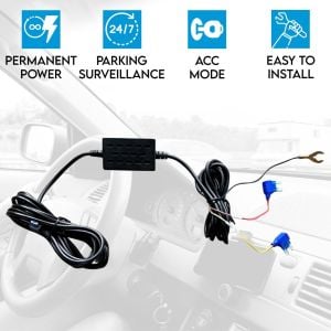 Car Dash Cam Hardwire Charger Fuse Kit Micro USB 11.8V