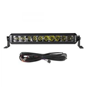 Cosmoblaze 10in Osram Led Light Bar Driving 1 Row Flood Spot Combo