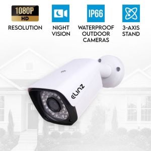 1080P HD 2.0MP AHD Outdoor Bullet CCTV Surveillance Security Camera