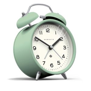 Newgate Charlie Alarm Clock Bell Echo Matte Neo Mint