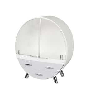 Makeup Organiser Cosmetic Case Holder Drawer JewelleryStorage Box Grey