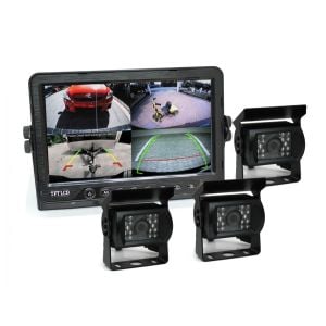 9In Dvr Monitor 4ch Realtime  Vehicle Reversing Recording