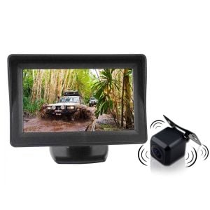 4.3In Lcd Monitor 12v Wireless Car Rearview Kit  Reversing Camera