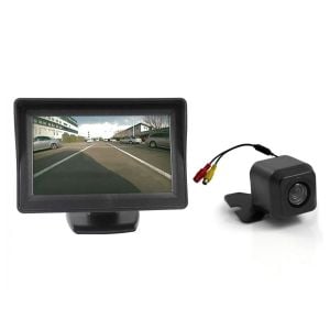 4.3In Monitor + 12v Reversing Camera Kit Car Caravan Lcd Rearview