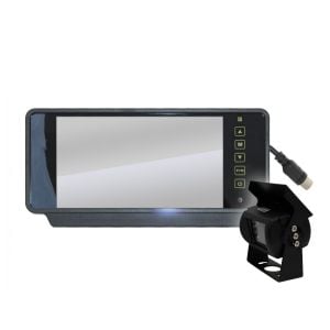 Elinz 7in Rearview Mirror Monitor 12v 24v Reversing Ccd Camera