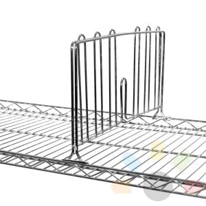1 x 450mm vertical divider for wire shelving