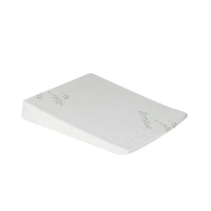 Bedding Wedge Pillow Memory Foam Cushion Back Neck Support Cover 10cm