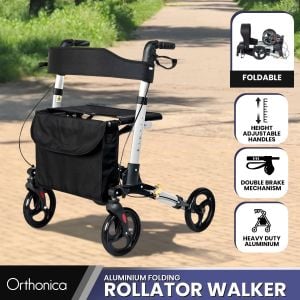 Orthonica Folding Rollator Walker