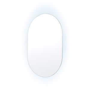 50 x 75cm Led Wall Mirror Oval Bathroom