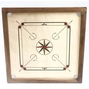84x84cm Plywood Carrom Board With 74x74cm Internal Playing Area