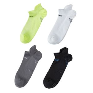 4x Medium Seamless Sport Socks - Multi Colour