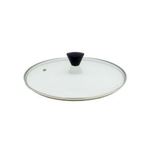 Koman Glass Lid With Bakelite Handle - 26cm