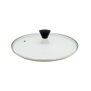 Koman Glass Lid With Bakelite Handle - 28cm