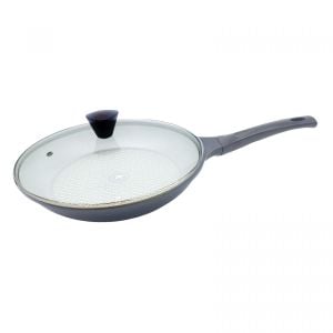 Koman 28cm Frying Pan + Glass Lid