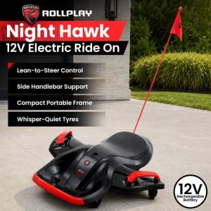 Rollplay Nighthawk Bolt 12V Electric Ride-On Go Kart for Kids