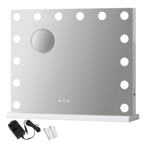 Yezi LED Vanity Makeup Mirror 42x50cm