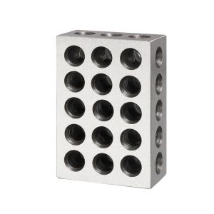 123 Block Set 23 Holes Machinist Metalworking Woodworking 2 Pair