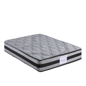 Mattress Spring Foam Medium Firm All Size 22CM Queen Dark Grey