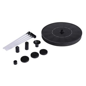 Solar Powered Water Fountain Floating Kit Garden Pond Pool  Panel