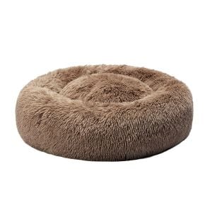Pet Bed Cat Dog Mat Kennel Cave Deep Sleeping Brown XXXL